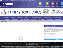 Tablet Screenshot of damy-rade.org